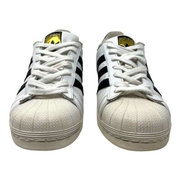 Adidas Superstar White & Black Sneakers - Picture 5 of 8